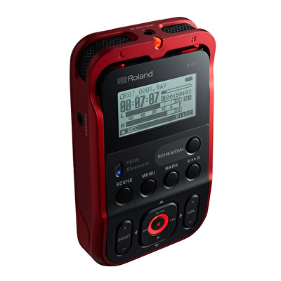 ROLAND R-07 WAV/MP3 Kırmızı Kayıt Cihazı